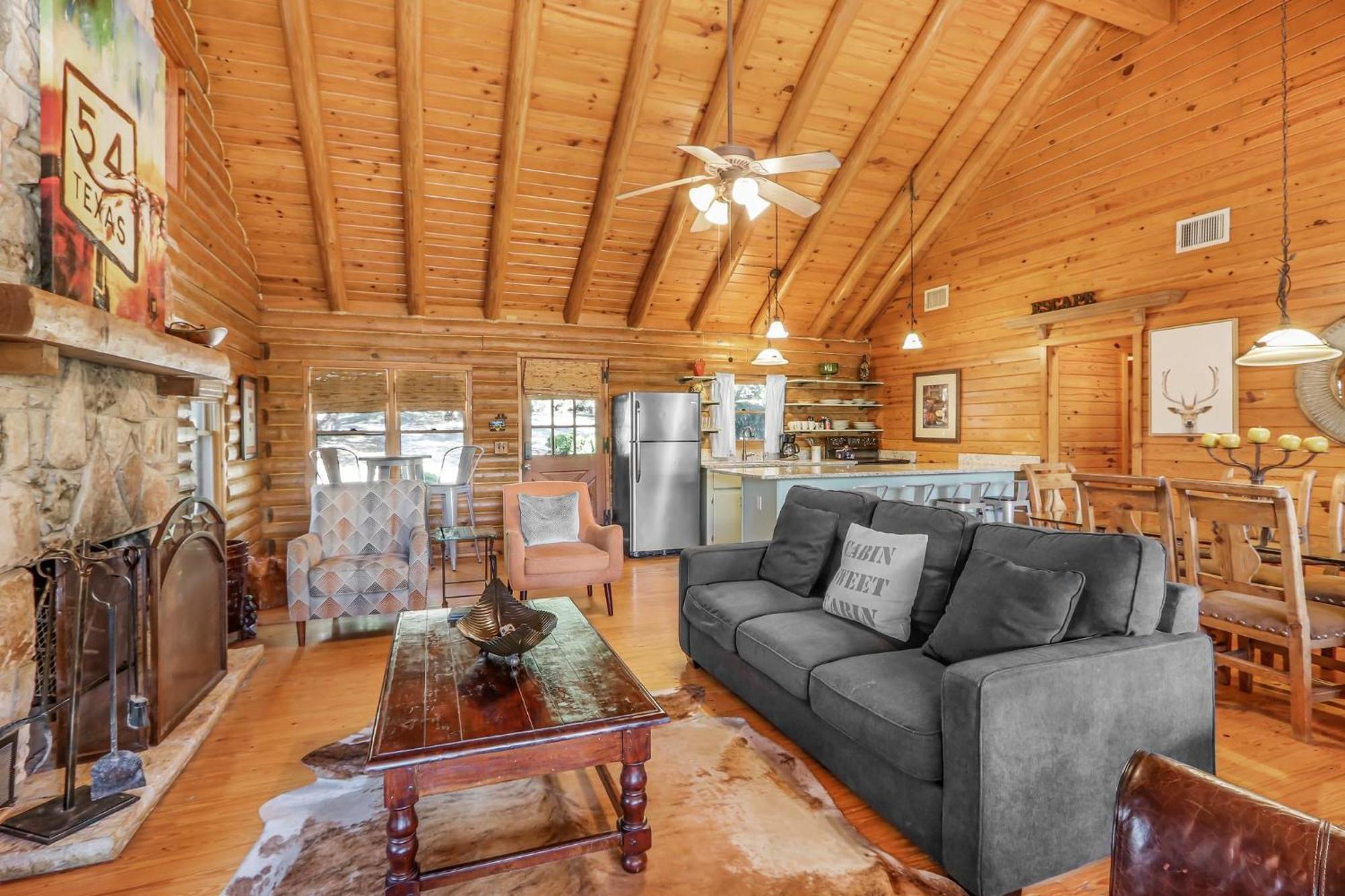 Falls Log Home 温伯利 外观 照片